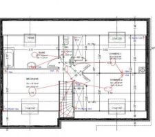 Plans electrique façon amateur pour la preparation de la réunion technique