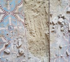 Sol sous carreaux de ciment