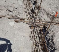 Reprise de poteau salon chambre