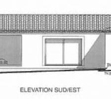 Plan de la maison sud-est