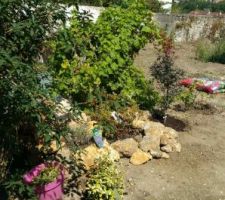 Amenagement d'une rocaille