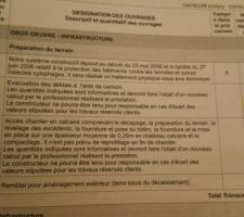 Préparation du terrain