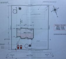 Implantation de la maison sur le terrain