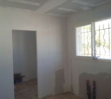Sous couche dans buanderie + cuisine