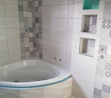 Salle de bain parentale