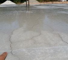 Fissures de retrait