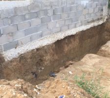 Mur du voisin qui s'&eacute;croule...