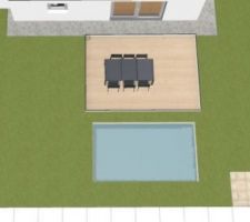 Futur espace terrasse/piscine/jardin