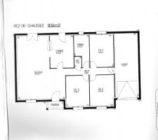 Plan intérieur de notre maisonette