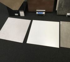 Carrelage blanc lappato très sympa