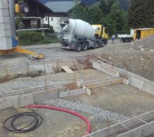 Arrivée du camion toupie