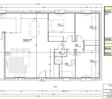 Le plan de la maison