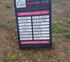 Permis obtenu et panneau affiché