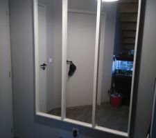 Miroir dressing entrée