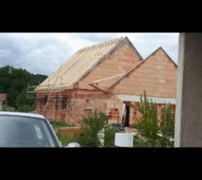 Charpente en cours
