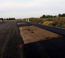 Les trottoirs sont presque fini