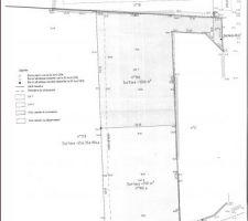 Notre terrain est le lot 1 de 1206 m2.
L'entr&eacute;e se fait par l'ouverture plus &eacute;troite en haut &agrave; droite