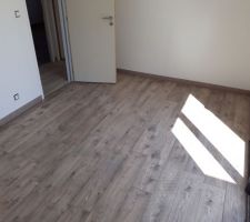 Pose du parquet par nos soins