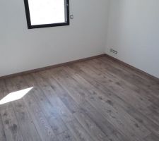 Pose du parquet par nos soins