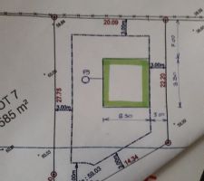 Positionnement de la maison sur le terrain