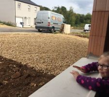 Allée de garage Toute propre