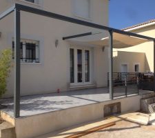 Montage pergola