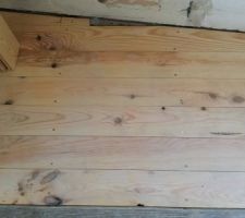 Plancher à refait...