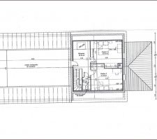 Rez de chaussée, 2 chambres à l'étage et SAM style véranda