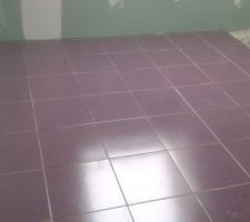 Notre carrelage disco !