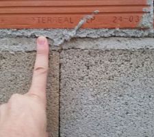 Plancher niveau bas - détail 1 sur la coupure de capillarité