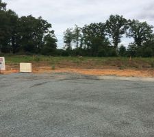 Terrain avec le permis de construire