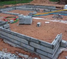 Montage du vide sanitaire