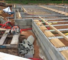 Montage du vide sanitaire