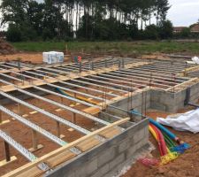 Montage du vide sanitaire