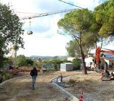 Travaux du lotissement