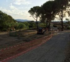 Travaux du lotissement
