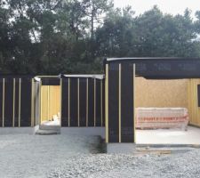 élévation de l'ossature