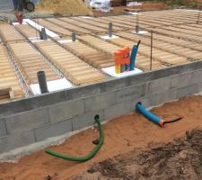 Préparation de la dalle