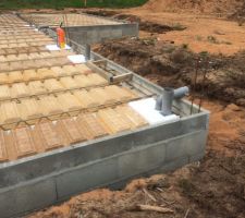 Préparation de la dalle