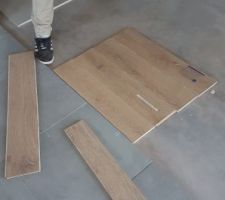 Essai du futur parquet