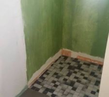 Jonction carrelage / douche