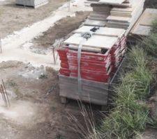 Livraison matériel de coffrage