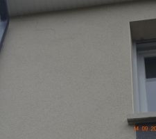 Fissure dans la façade!!!!