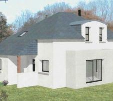 Vue de la maison