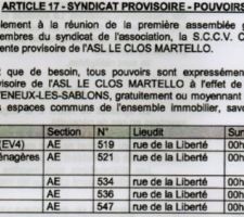 EXTRAIT DE L ASL PROVISOIRE