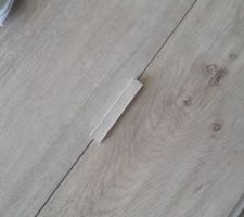 Choix du carrelage imitation parquet Logwood cream & du joint