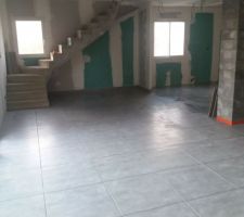 Carrelage rdc en 60