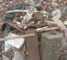 D&eacute;chets dit "biod&eacute;gradable" par le lotisseur...