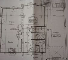 Plan rez de chaussée