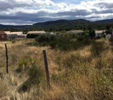 Photos du terrain : 1 500 m²
Vue sur nos chères corbières